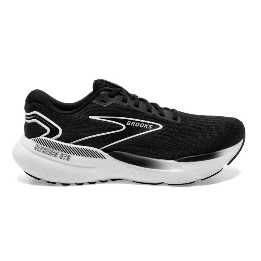 Brooks Women’s Black Glycerin GTS 21 Running Shoes